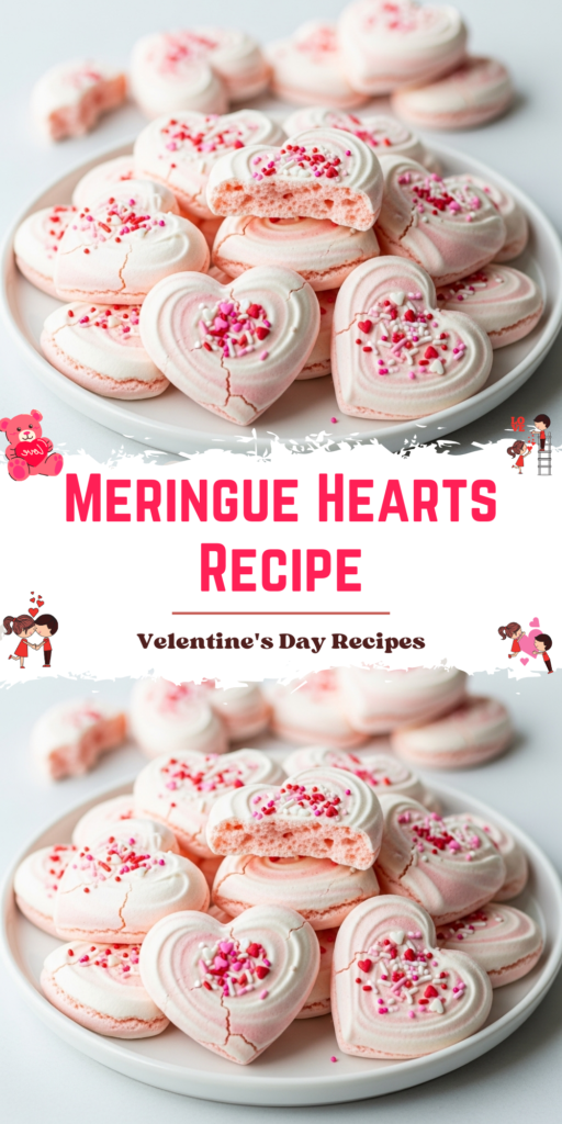 Meringue Hearts Recipe