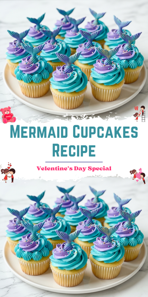 Mermaid Cupcakes Recipe