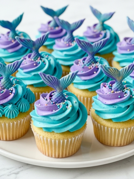 Mermaid Cupcakes Recipe