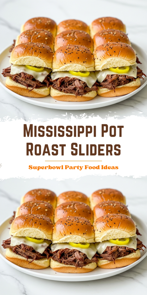 Mississippi Pot Roast Sliders Recipe