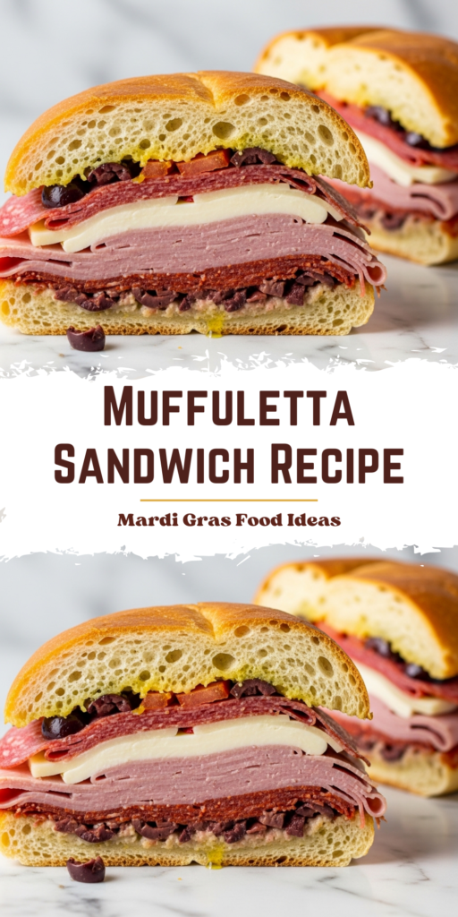 Muffuletta Sandwich Recipe