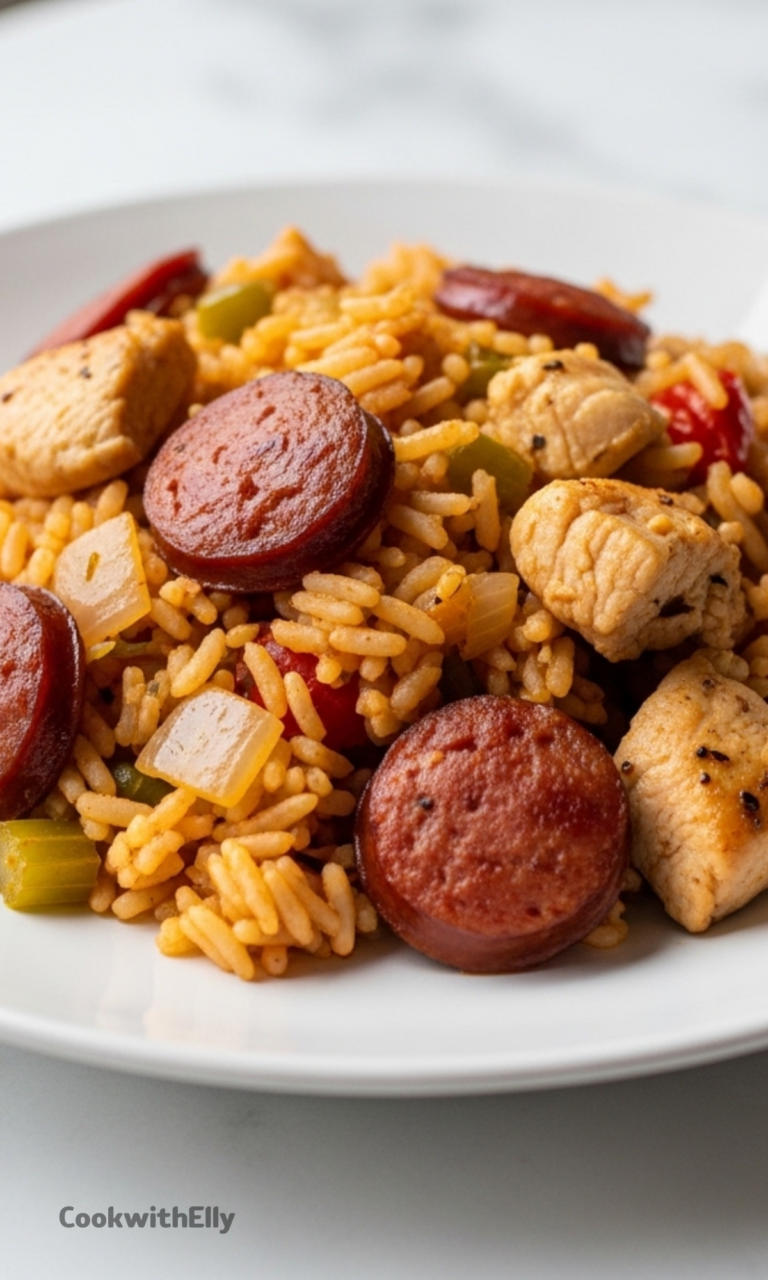 One Pan Jambalaya Recipe