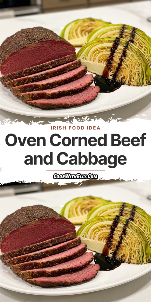 Oven Roasted Corned Beef and Cabbage Recipe