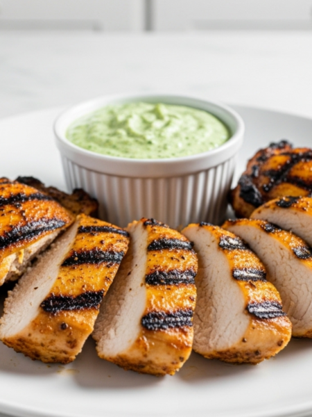 Peruvian Chicken with Green Sauce Recipe