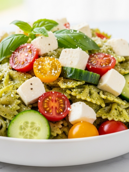 Pesto Pasta Salad Recipe