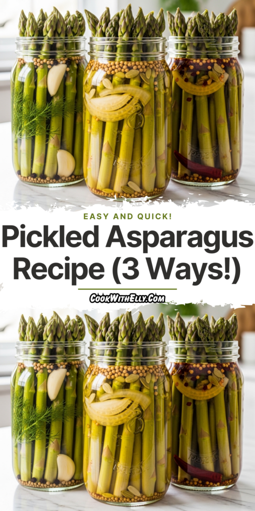 Pickled Asparagus Recipe (3 Ways!)