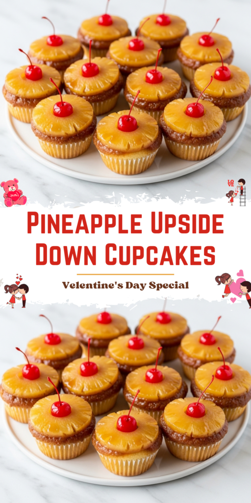 Pineapple Upside Down Cupcakes Recipe