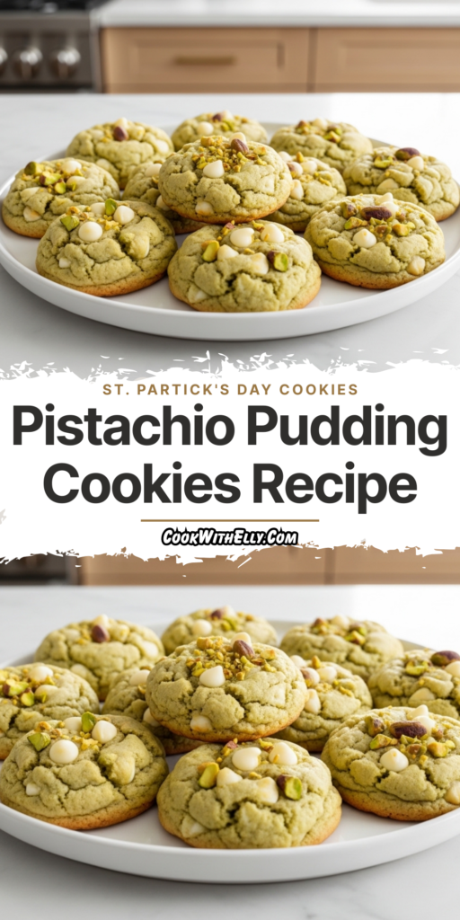 Pistachio Pudding Cookies Recipe