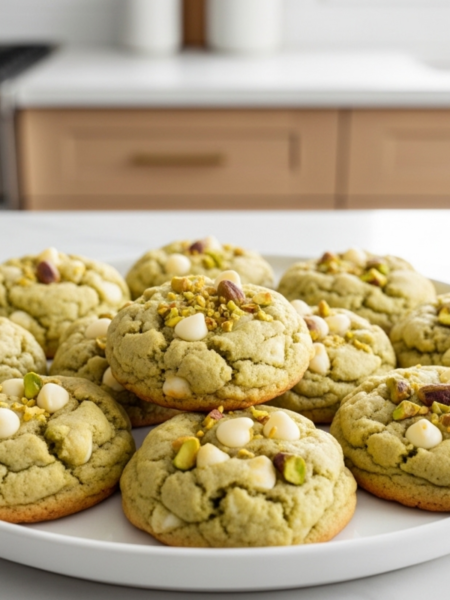 Pistachio Pudding Cookies Recipe