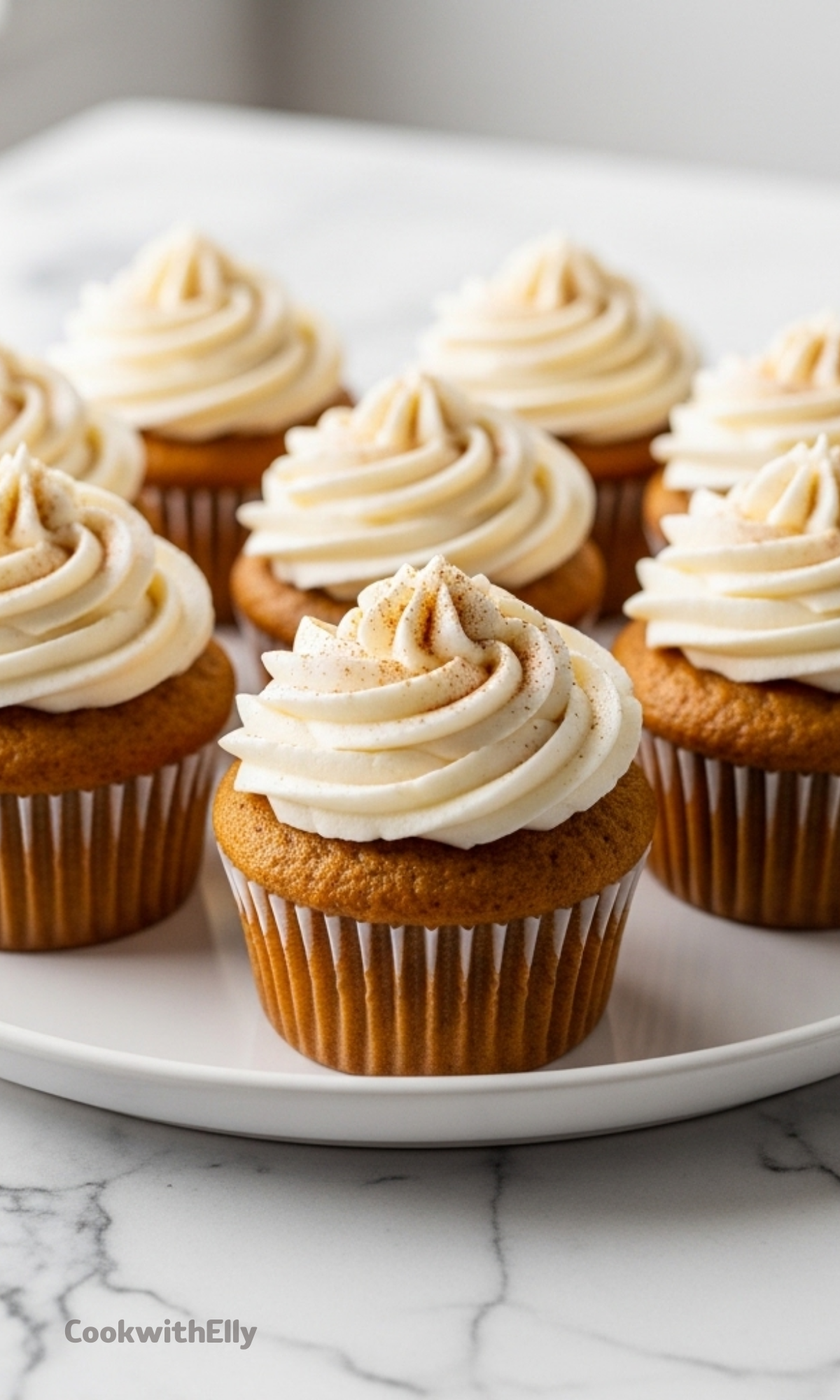 Pumpkin Cupcakes Recipe - cookwithelly.com