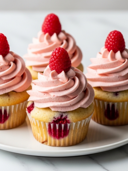 Raspberry Cupcakes Recipe