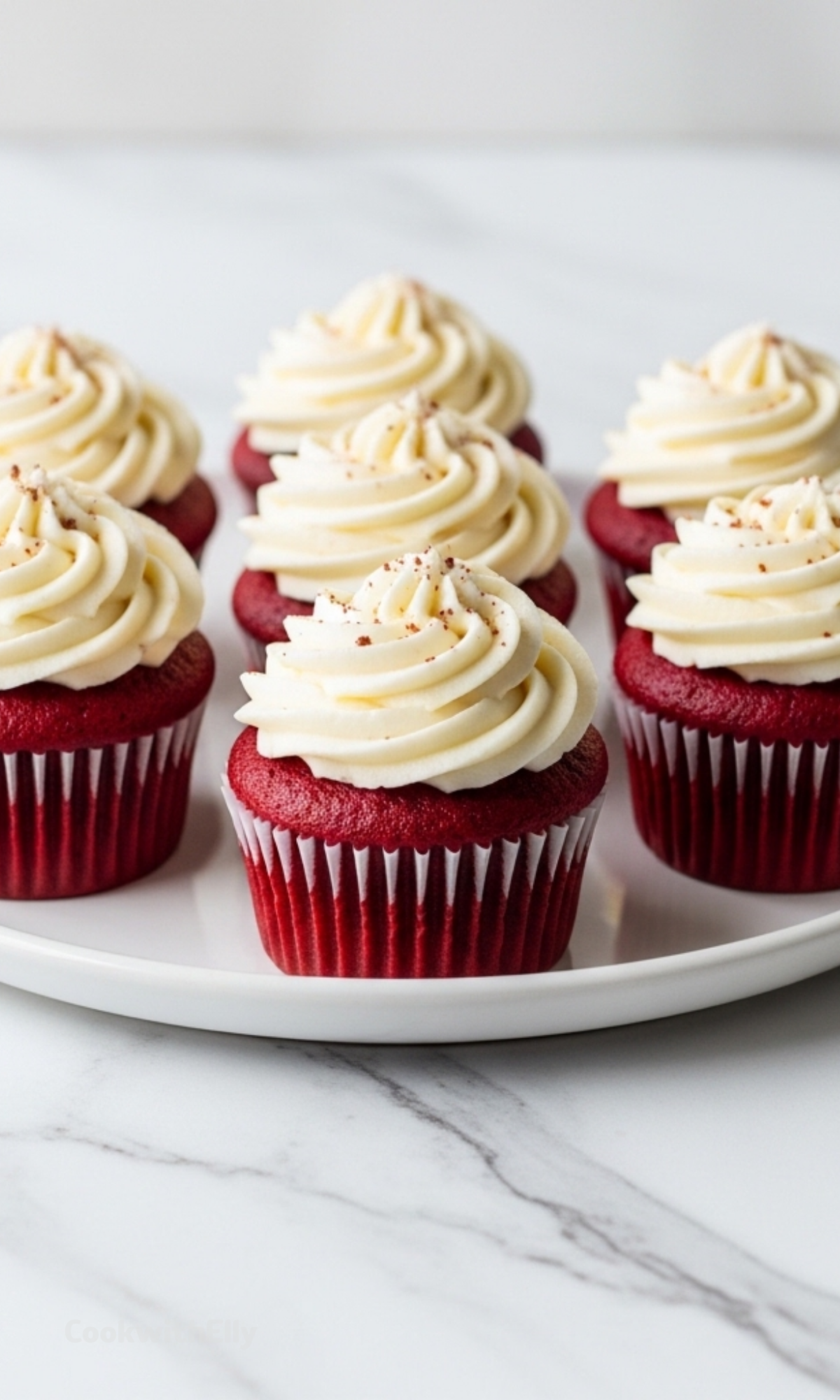 Red Velvet Cupcakes Recipe - cookwithelly.com