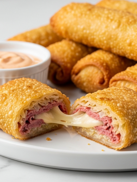 Reuben Egg Rolls Recipe