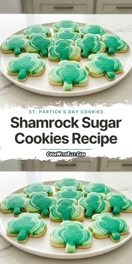 Shamrock Sugar Cookies Recipe