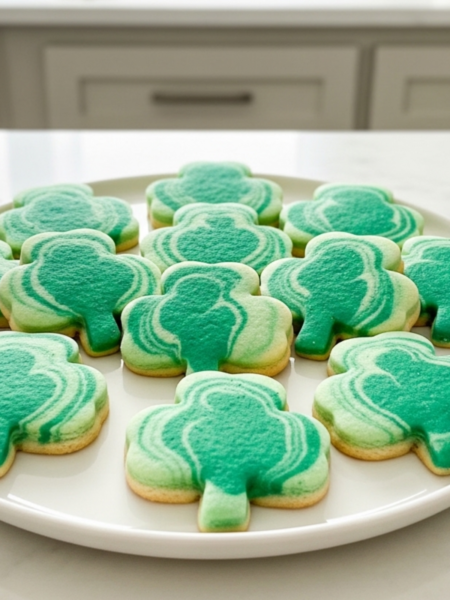 Shamrock Sugar Cookies Recipe