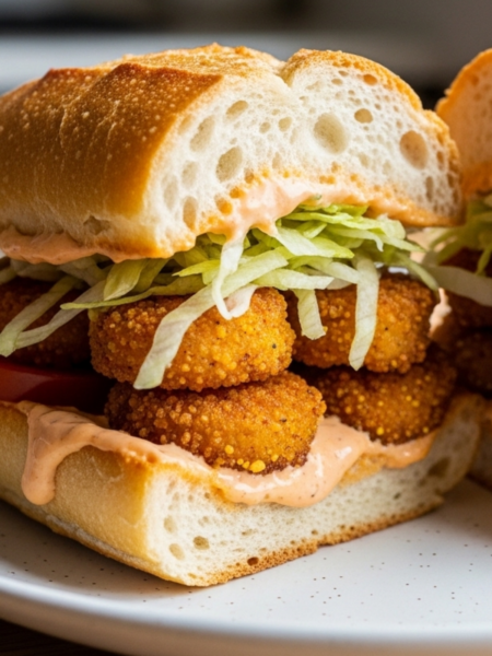Shrimp Po Boy Sandwich Recipe