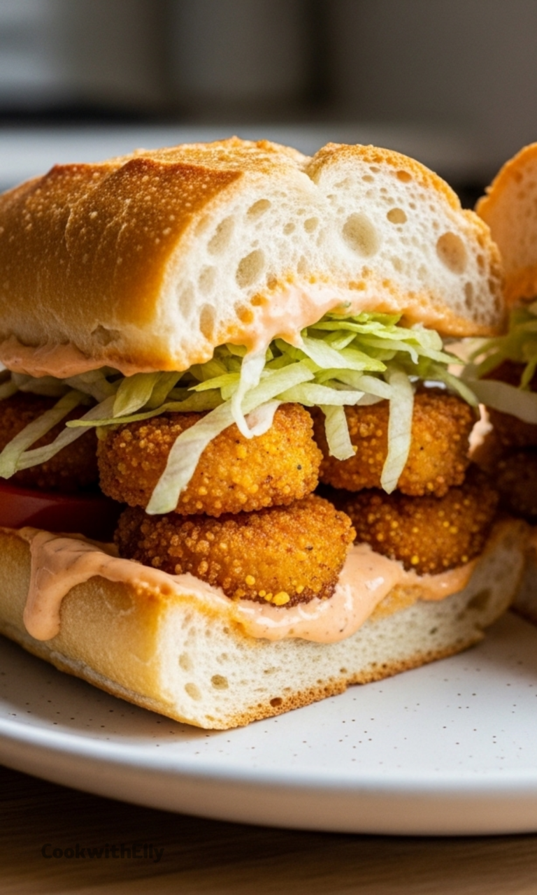 Shrimp Po Boy Sandwich Recipe