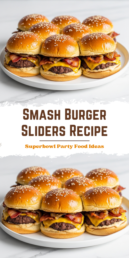 Smash Burger Sliders Recipe
