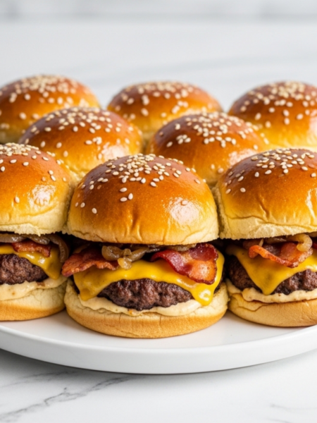 Smash Burger Sliders Recipe