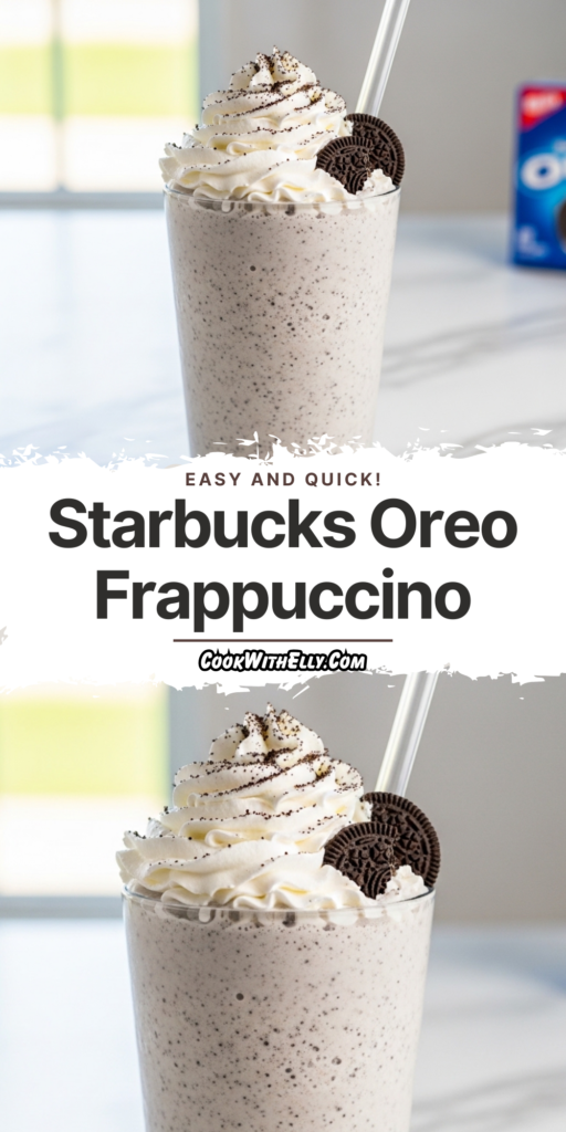 Starbucks Oreo Frappuccino Recipe