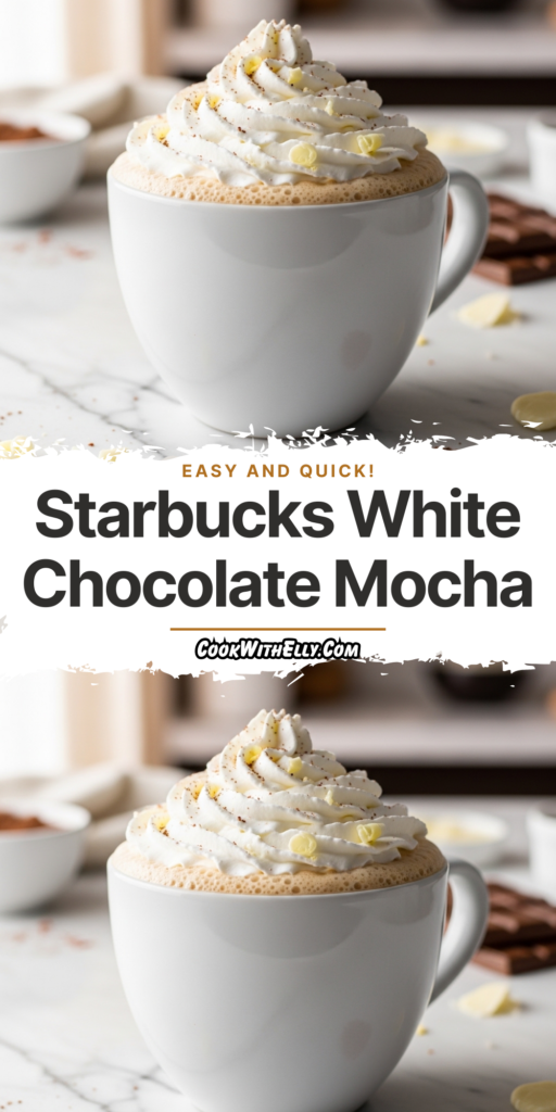 Starbucks White Chocolate Mocha Recipe