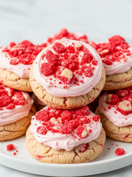 Strawberry Crunch Cookies Recipe