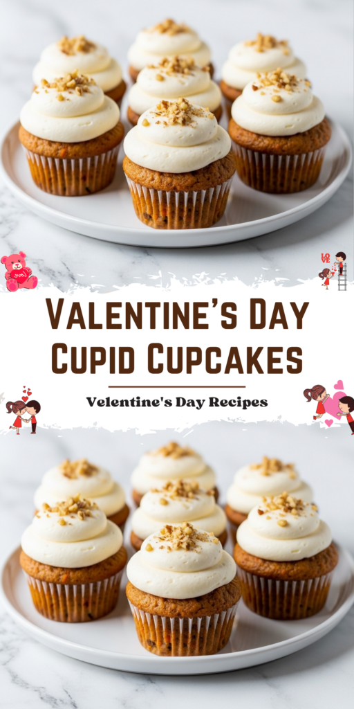 Valentine&rsquo;s Day Cupid Cupcakes Recipe