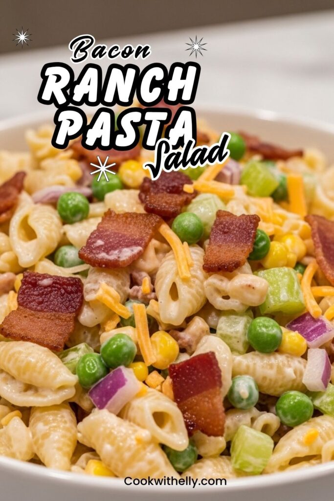 Bacon Ranch Pasta Salad Recipe