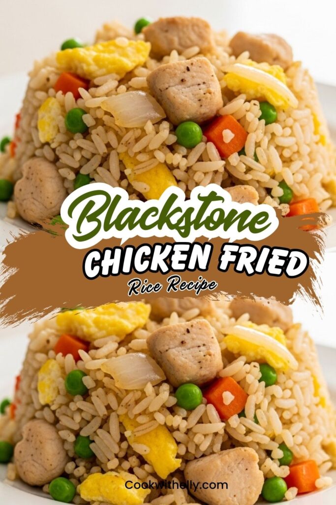 Blackstone Chicken Fried Rice Recipe