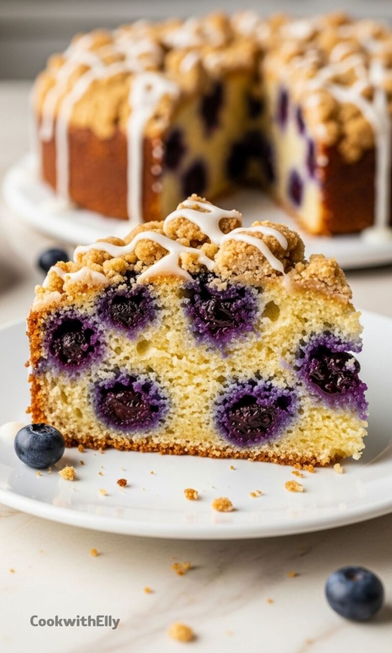 Blueberry Coffee Cake Recipe