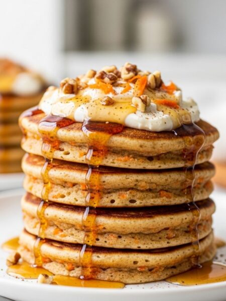Carrot Cake Pancakes Recipe