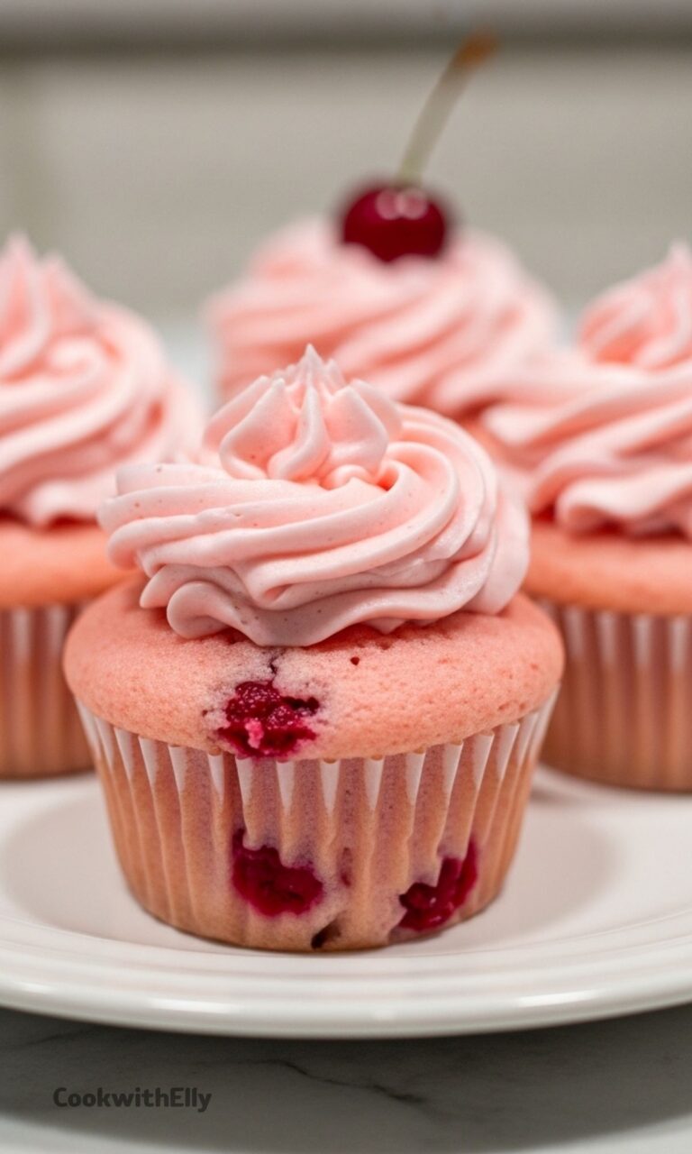 Cherry Cupcakes Recipe