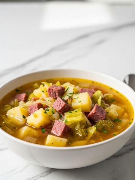 Corned Beef and Cabbage Soup Recipe