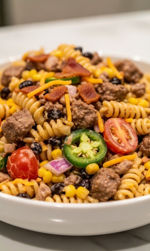 Cowboy Pasta Salad Recipe