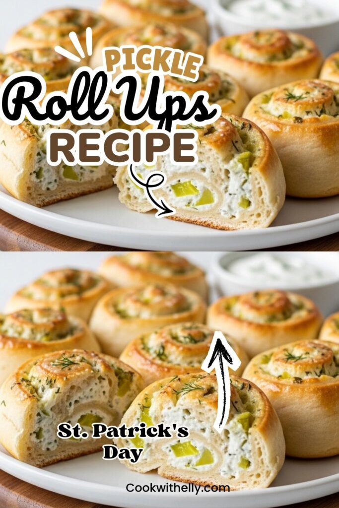 Creamy Pickle Roll Ups Recipe