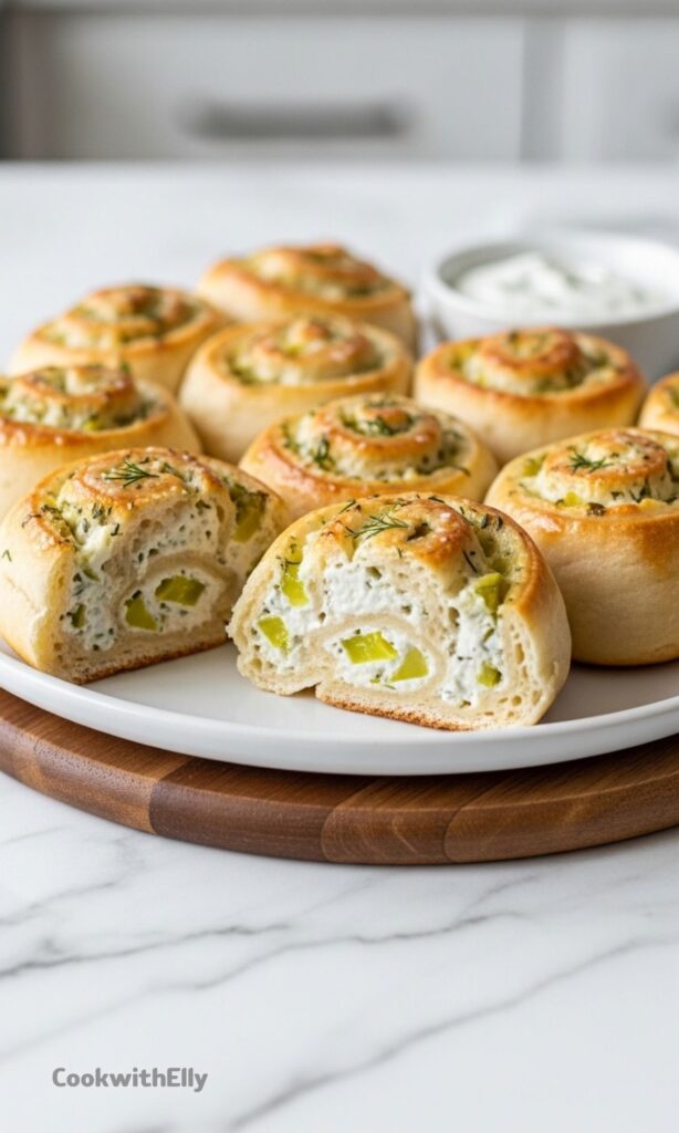 Creamy Pickle Roll Ups Recipe