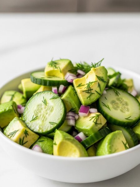 Cucumber Avocado Salad Recipe