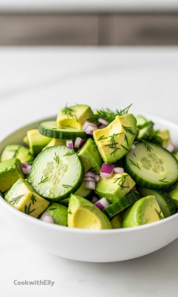 Cucumber Avocado Salad Recipe