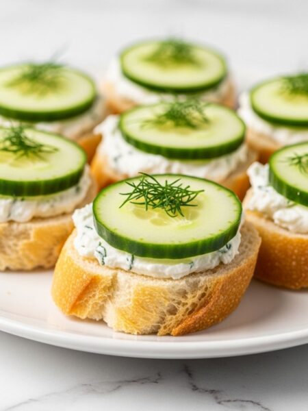 Cucumber Cream Cheese Bites Recipe