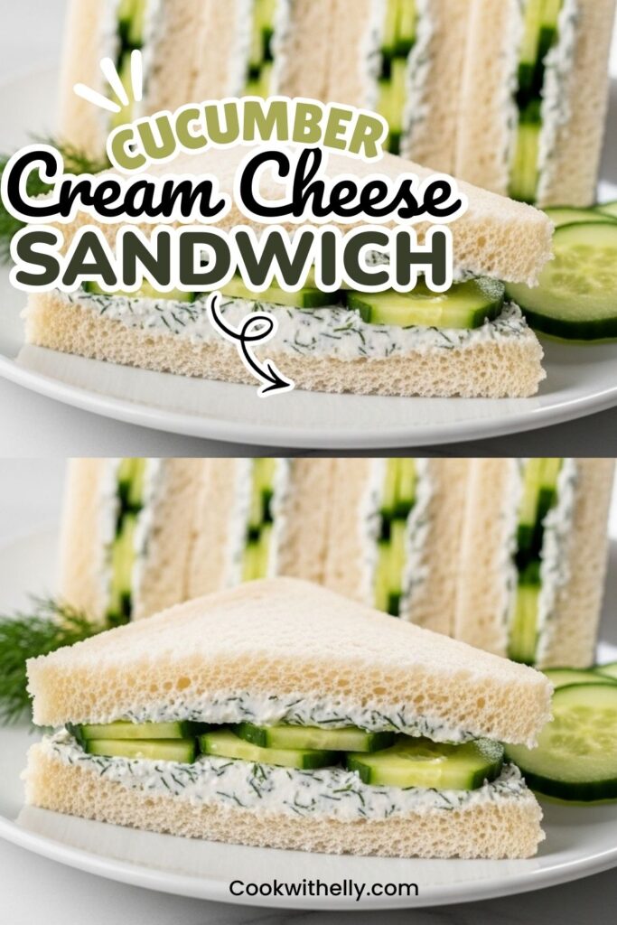 Cucumber Cream Cheese Sandwich Recipe