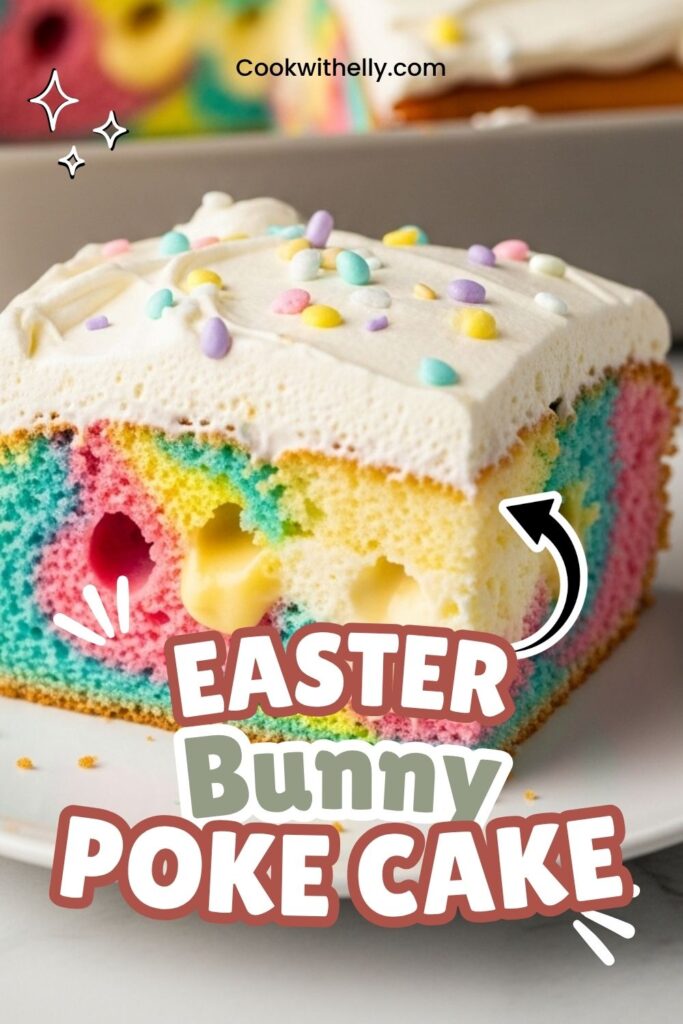 Easter Bunny Poke Cake Recipe