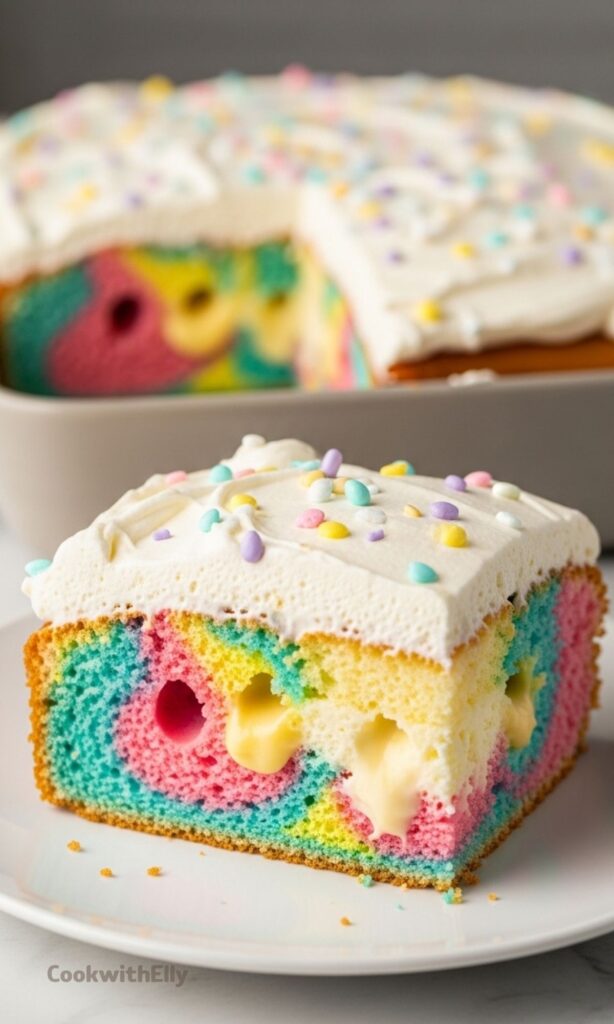 Easter Bunny Poke Cake Recipe