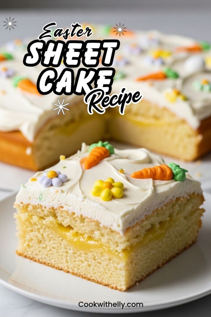 Easter Sheet Cake Recipe