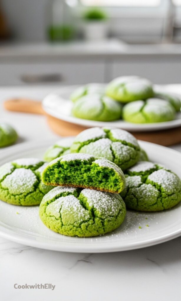 Easy Green Velvet Cookies Recipe