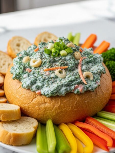 Fresh Spinach Dip Recipe