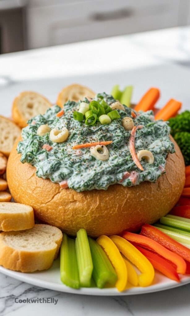 Fresh Spinach Dip Recipe