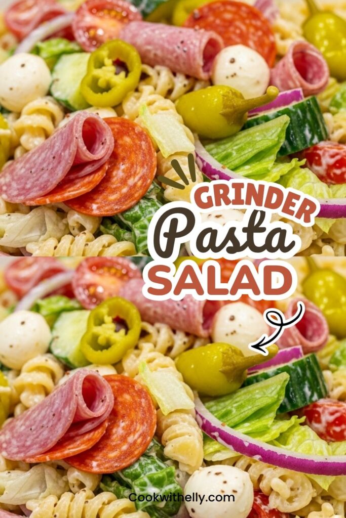 Grinder Pasta Salad Recipe
