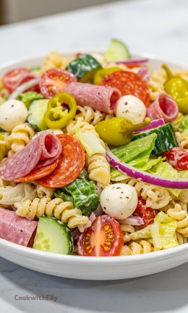 Grinder Pasta Salad Recipe