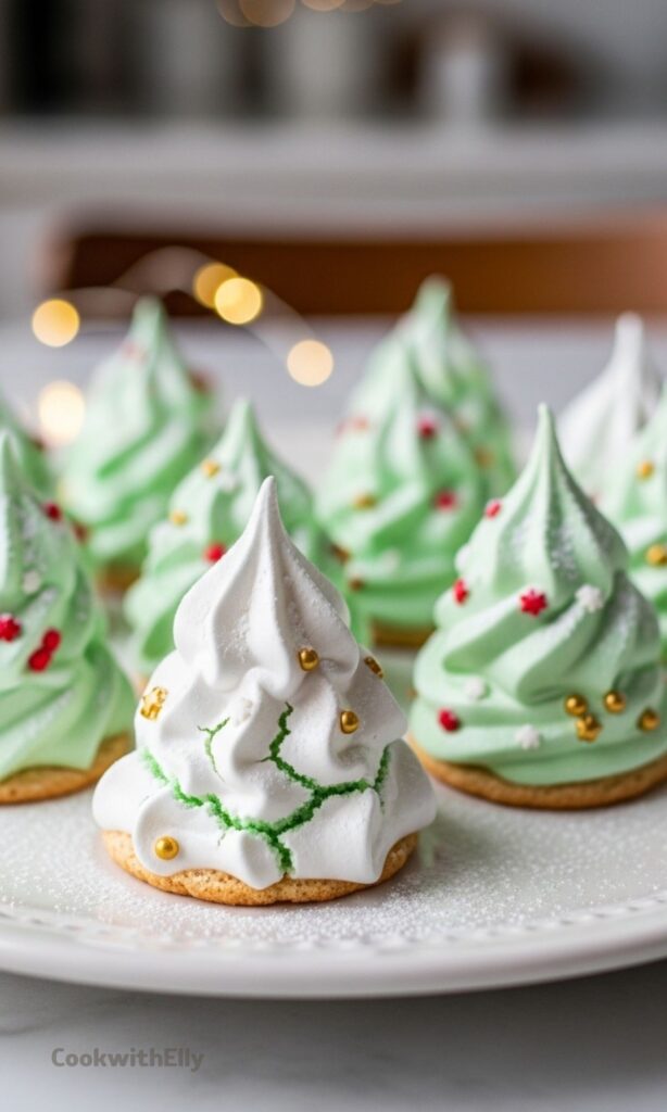 Holiday Meringue Cookies Recipe