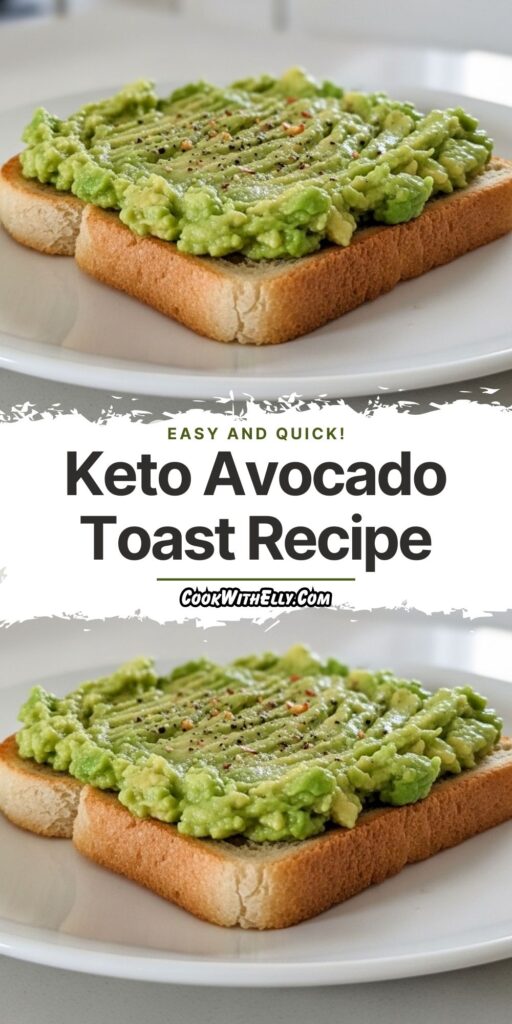 Keto Avocado Toast Recipe